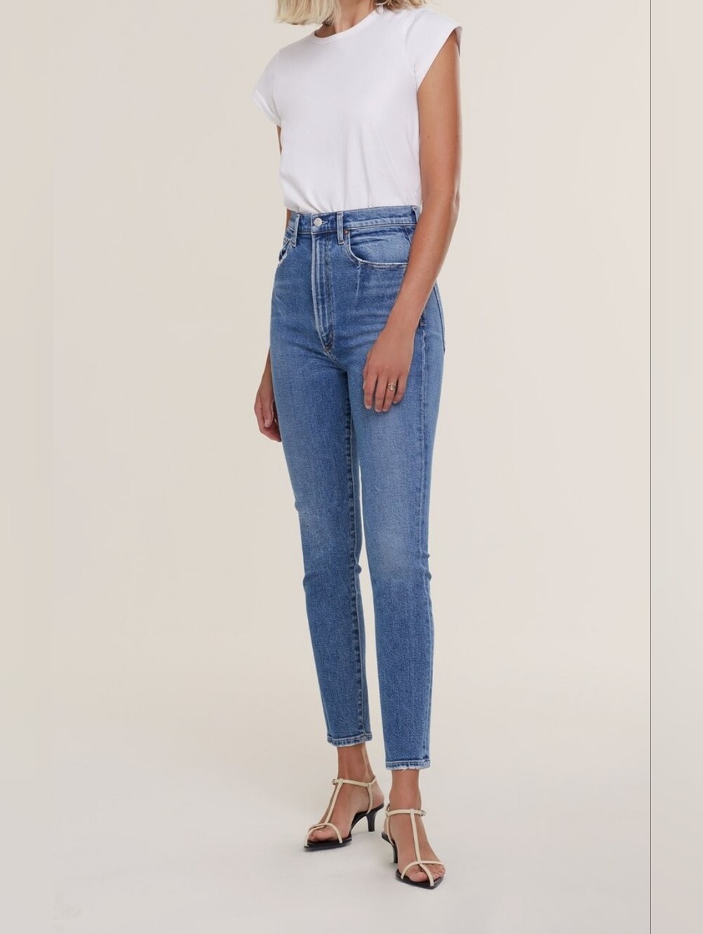 PRICE FIRM 🍓 Black Agolde Pinch Waist Skinny Jean